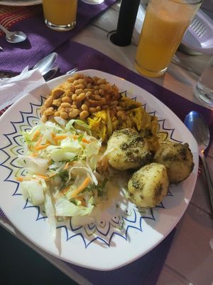 menu del dia at Las Veganas in Medellin