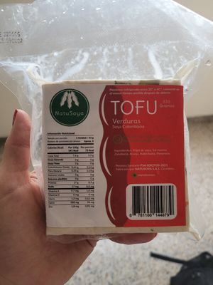 tofu at Las Veganas in Medellin