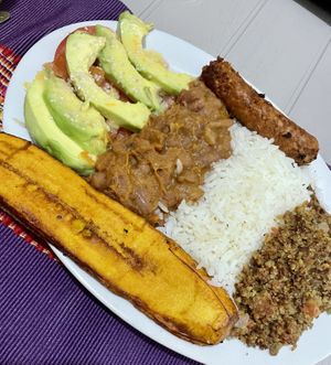 Bandeja Paisa  at Las Veganas in Medellin