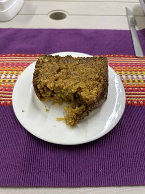 Coconut cake   at Las Veganas in Medellin