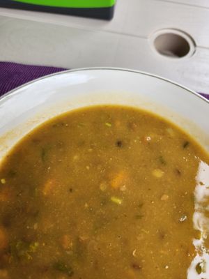 sopa at Las Veganas in Medellin