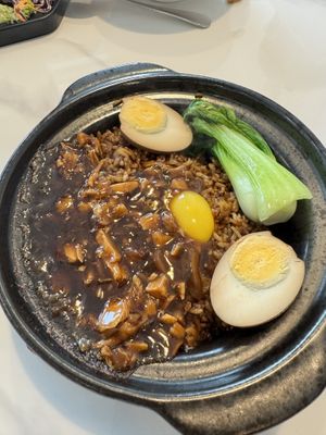 Claypot Rice ( additional Egg )    at Soul Kitchen in Puchong