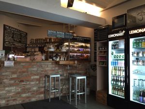 inside at Jivamukti Canteen in Berlin