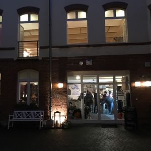 outside in winter at Jivamukti Canteen in Berlin