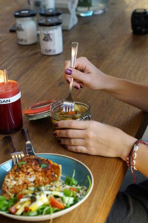 Lunch at Jivamukti Canteen in Berlin