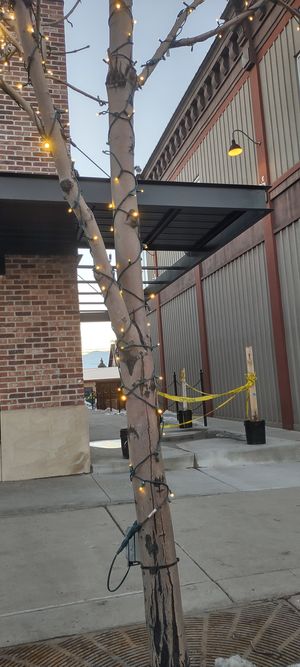 The area referred to in my prior photo... "walk between two buildings", near metal mountain climber sign. at Mountain Wellness in Heber City