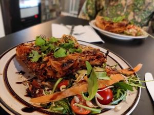 Lasagne at Skansberget Café  in Uddevalla