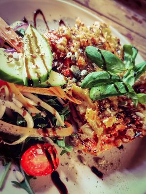 Lasagne at Skansberget Café  in Uddevalla