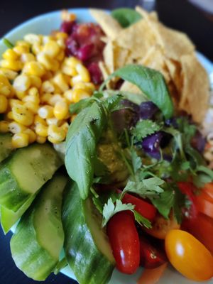 Friday Taco bowl at Skansberget Café  in Uddevalla
