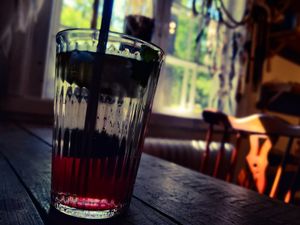 Ice tea at Skansberget Café  in Uddevalla