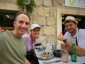 Nice time together on Split Vegan Food Tour :) at Vegan Food Tours Split in Split