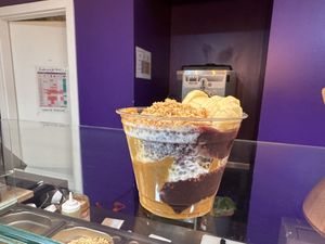 And dessert afterwards (you can have a lid to eat it on the next day if your full already)  at Vegan Food Tours Split in Split