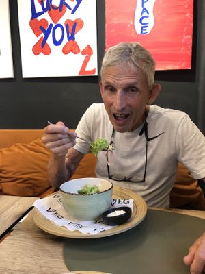 Tofu bowl at Veg  at Vegan Food Tours Split in Split