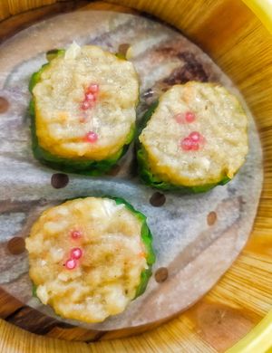 Vegetarian Chao Zhou Siew Mai at Shan Vege Dimsum 膳济素食点心楼 in Johor Bahru