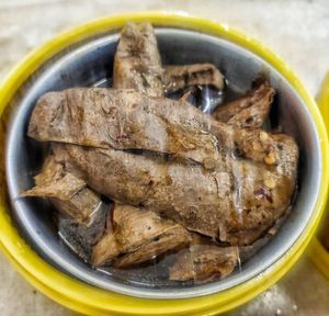 Vegan mushroom chicken feet at Shan Vege Dimsum 膳济素食点心楼 in Johor Bahru