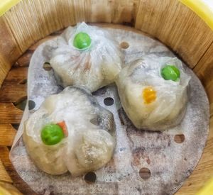 Vegan Sha Ge crystal dumplings at Shan Vege Dimsum 膳济素食点心楼 in Johor Bahru
