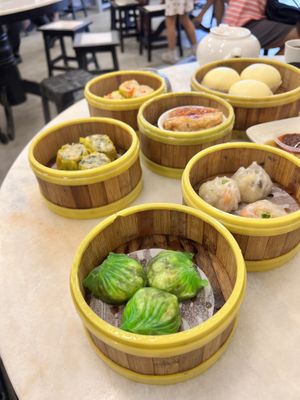 Dimsum selection  at Shan Vege Dimsum 膳济素食点心楼 in Johor Bahru