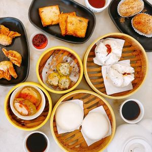 Dimsum  at Shan Vege Dimsum 膳济素食点心楼 in Johor Bahru