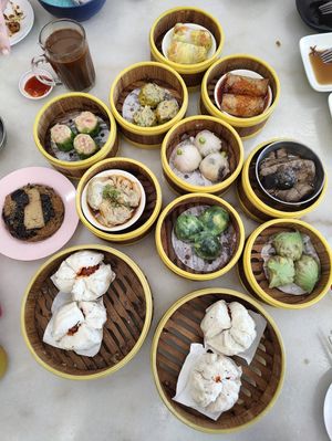 Eat and eat at Shan Vege Dimsum 膳济素食点心楼 in Johor Bahru