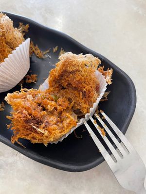 Taro puff  at Shan Vege Dimsum 膳济素食点心楼 in Johor Bahru