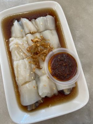 Mushroom Chee Cheong Fun at Shan Vege Dimsum 膳济素食点心楼 in Johor Bahru