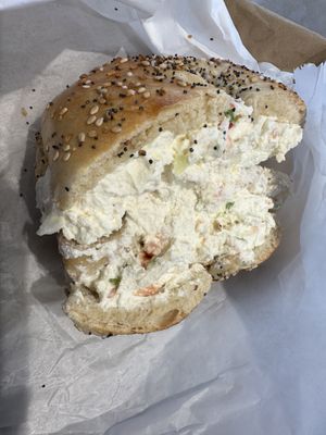   at Bagel Bob's in New York City