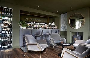 Bar area  at The New London in Chelmsford