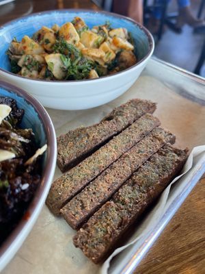 side order portion of falafel fries   at Layla - Webster Groves in Webster Groves