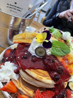Veganer Pancake   at Brunchit  in Mallorca