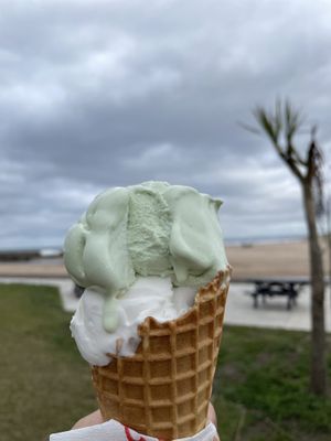   at Rizza's in Lossiemouth