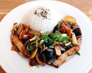  at Loving Hut in Douala