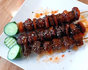  at Loving Hut in Douala