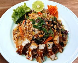  at Loving Hut in Douala