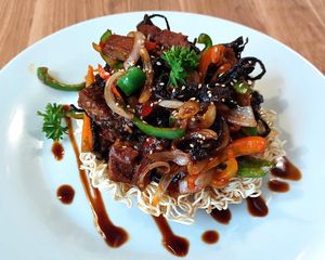  at Loving Hut in Douala