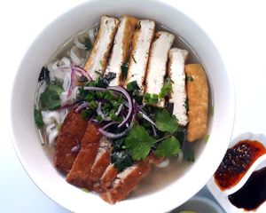  at Loving Hut in Douala