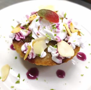 Vegan Lemon Cupcake at Loving Hut in Douala