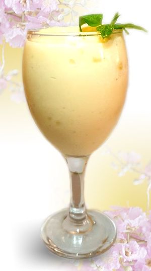 Pina Colada at Loving Hut in Douala