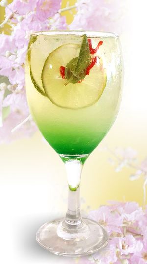 Chili Mojito at Loving Hut in Douala