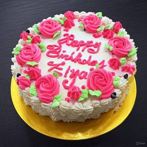 Vegan Birthday Cake at Loving Hut in Douala