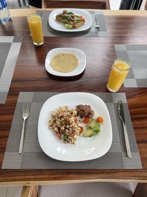 Tofu Scramble a La Mexicana   at The Vegan Personal Chef in Tulum