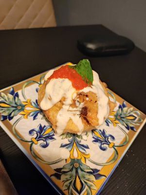 Frittatina Bolognese at Sustable in Volla