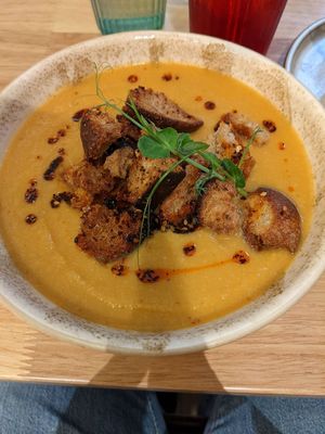 Soup du jour at BRÛLÉ in Toulouse