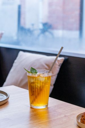 Passionfruit Iced Tea at BRÛLÉ in Toulouse