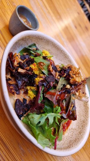 Fluffy Pancakes with bacon at BRÛLÉ in Toulouse