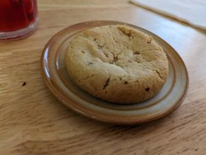 Vanilla and white chocolate cookie at BRÛLÉ in Toulouse