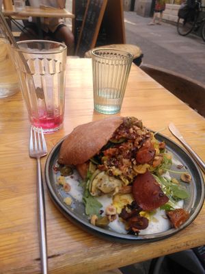 Delicious ciabatta at BRÛLÉ in Toulouse