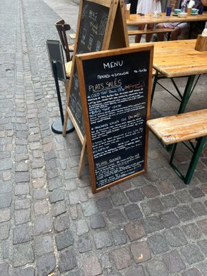 Menu  at BRÛLÉ in Toulouse