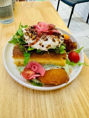 Summer toast  at BRÛLÉ in Toulouse