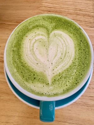 Matcha latte   at BRÛLÉ in Toulouse