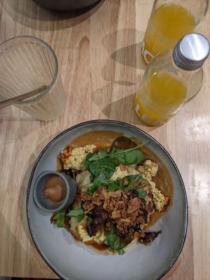 pancakes salés at BRÛLÉ in Toulouse